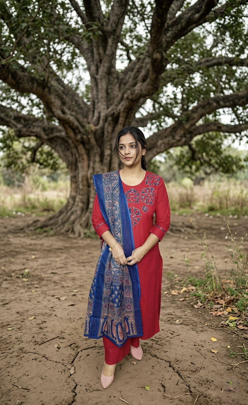 Premium Cotton Set [Meroon]