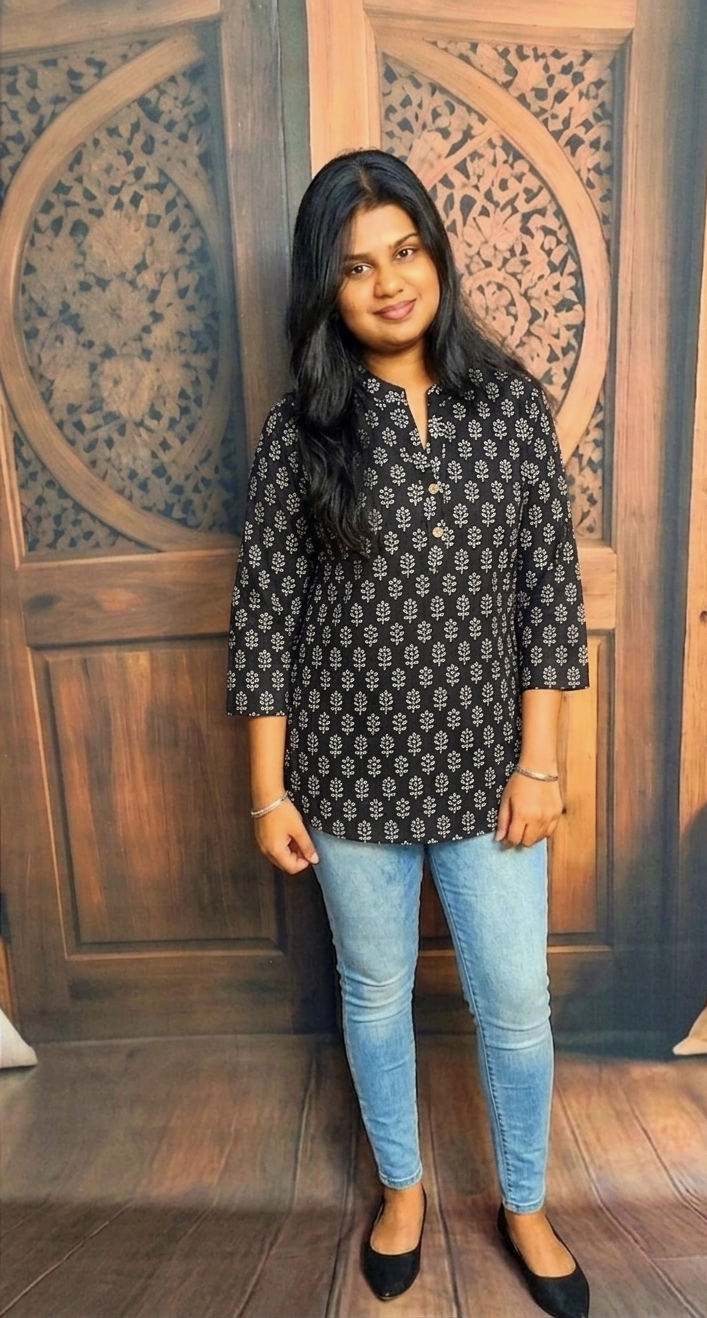 TUNIC [black, red, blue, white, brown]